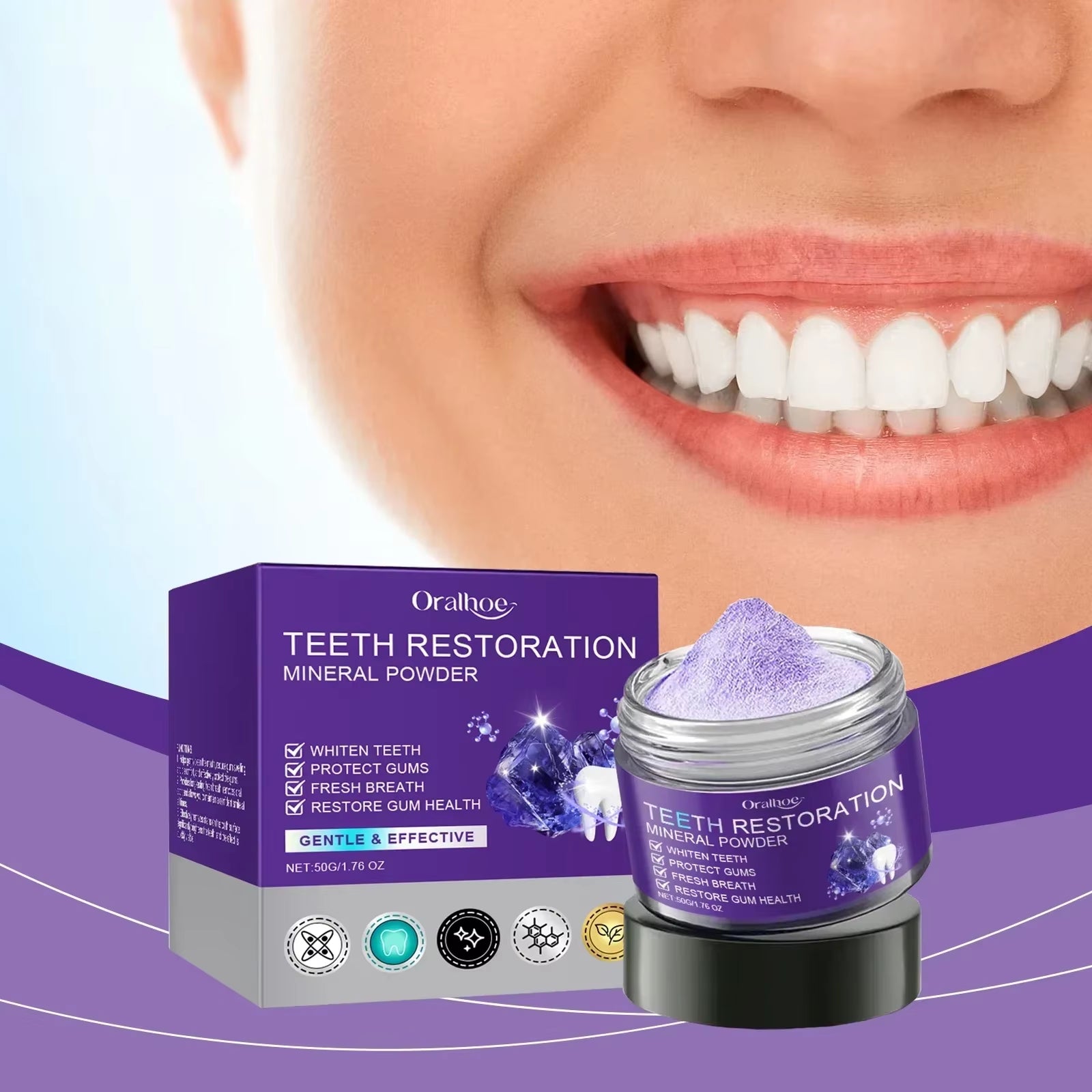 Teeth Restoration Mineral Powder
