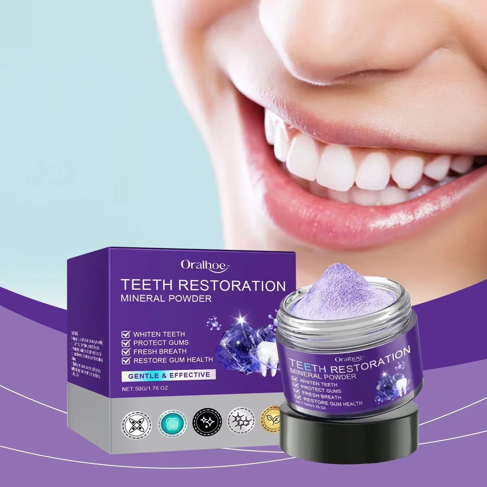 Teeth Restoration Mineral Powder