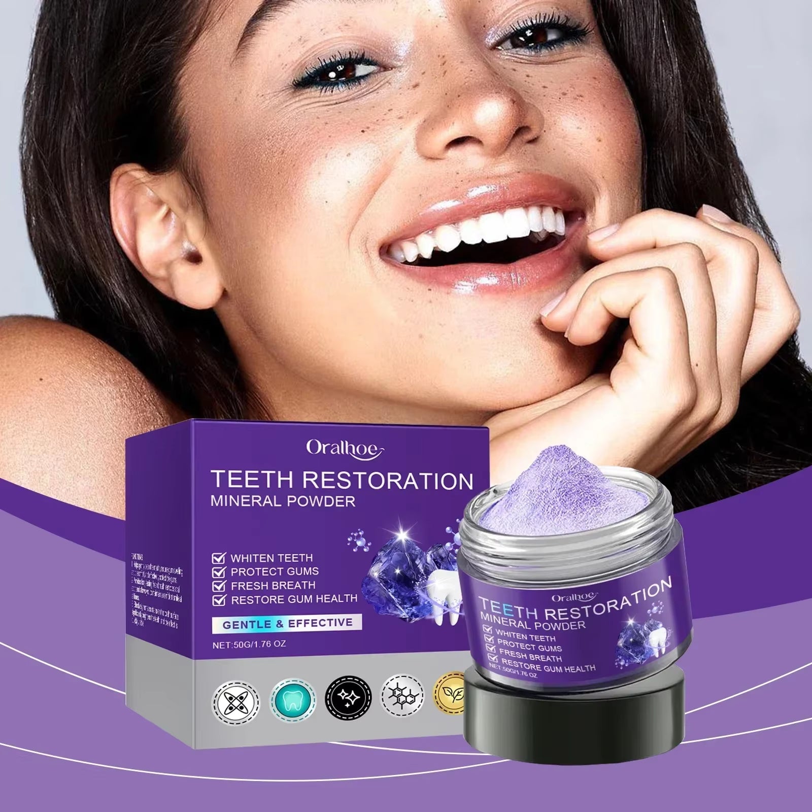 Teeth Restoration Mineral Powder