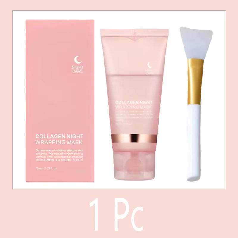 Glass Skin Collagen Mask (Kim Hee-Sun'S Choice) - Intense Firming + Radiance Revival | Hydrolyzed Collagen Peptide K-Beauty