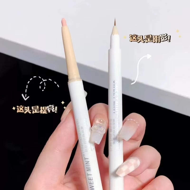 مكياج Lipliner Outlines the Matte Effect of Rich Lipstick Brush Waterproof Lip Liner Non-Stick Cup Moisturizing Lip Makeup 메이크업